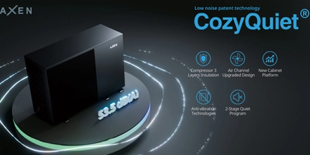 Introductie van AXEN's nieuwste prestatie: The 'CozyQuiet®'Technologie